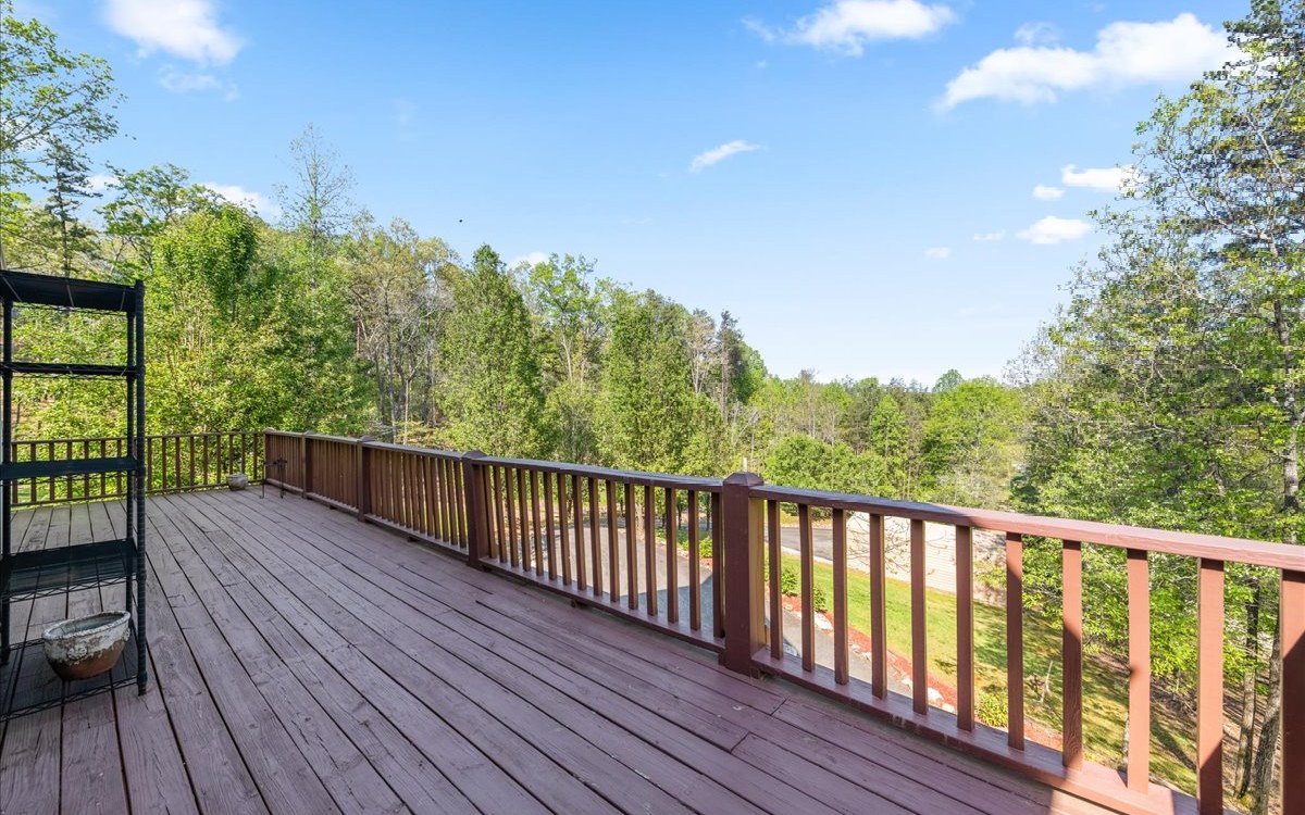 94 Mull Ln Circle Morganton, GA 30560 - Photo 60 of 67 a balcony with wooden floor and fence