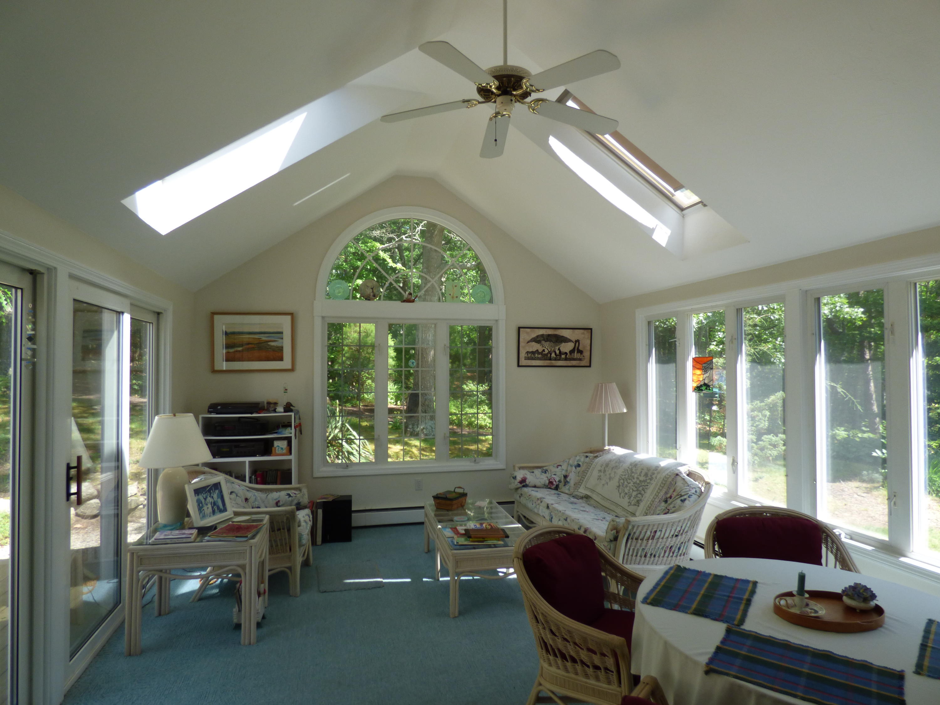 1415 Old Post Road Marstons Mills, MA 02648 - Photo 8 of 28 a living room with furniture and a large window