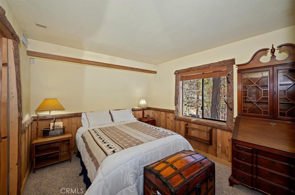 22 Polique Canyon Road Fawnskin, CA 92333 - Photo 21 of 42 First Floor Master Bed