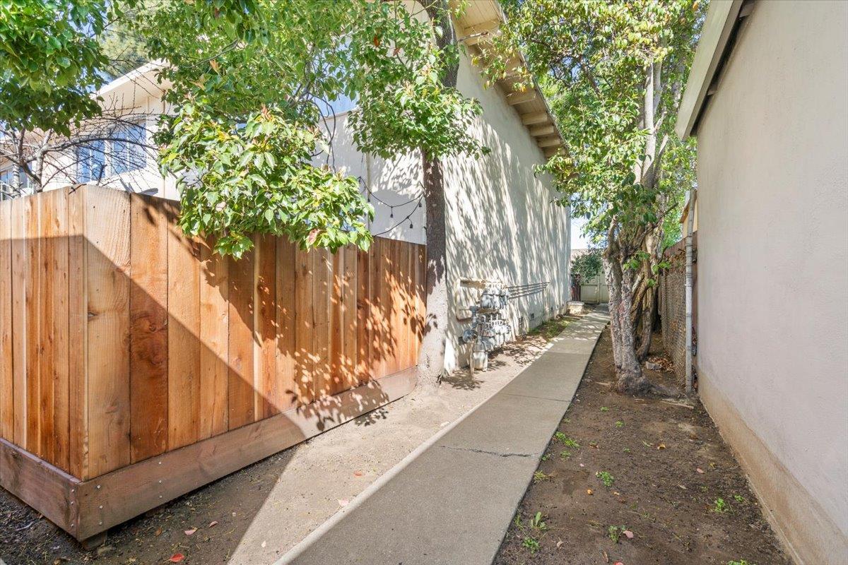 3212 Rolison Road Redwood City, CA 94063 - Photo 6 of 7 a view of a porch with a tree