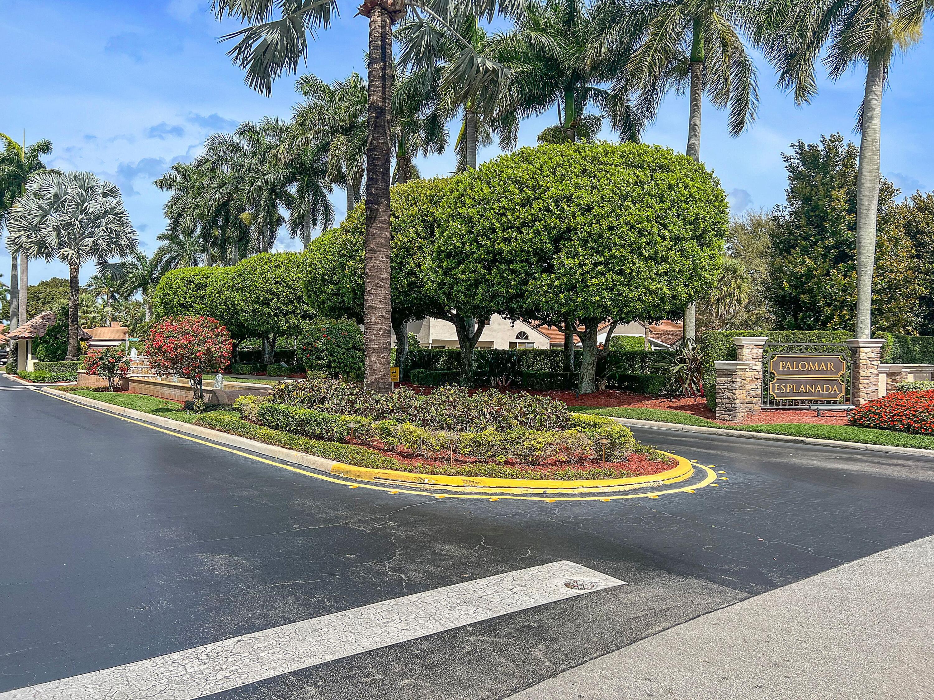 22570 Esplanada Drive Boca Raton, FL 33433 - Photo 40 of 47 palomar entrance w guard house