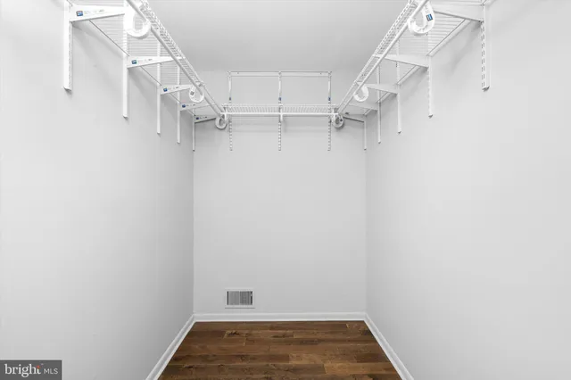 a view of walk in closet