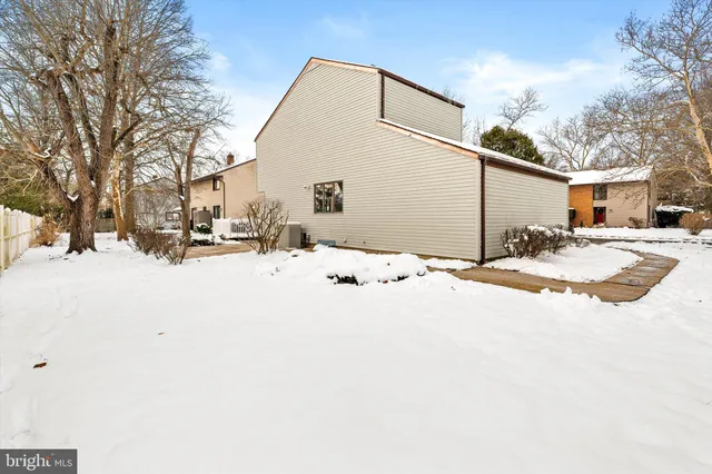 a street view covered with snow
