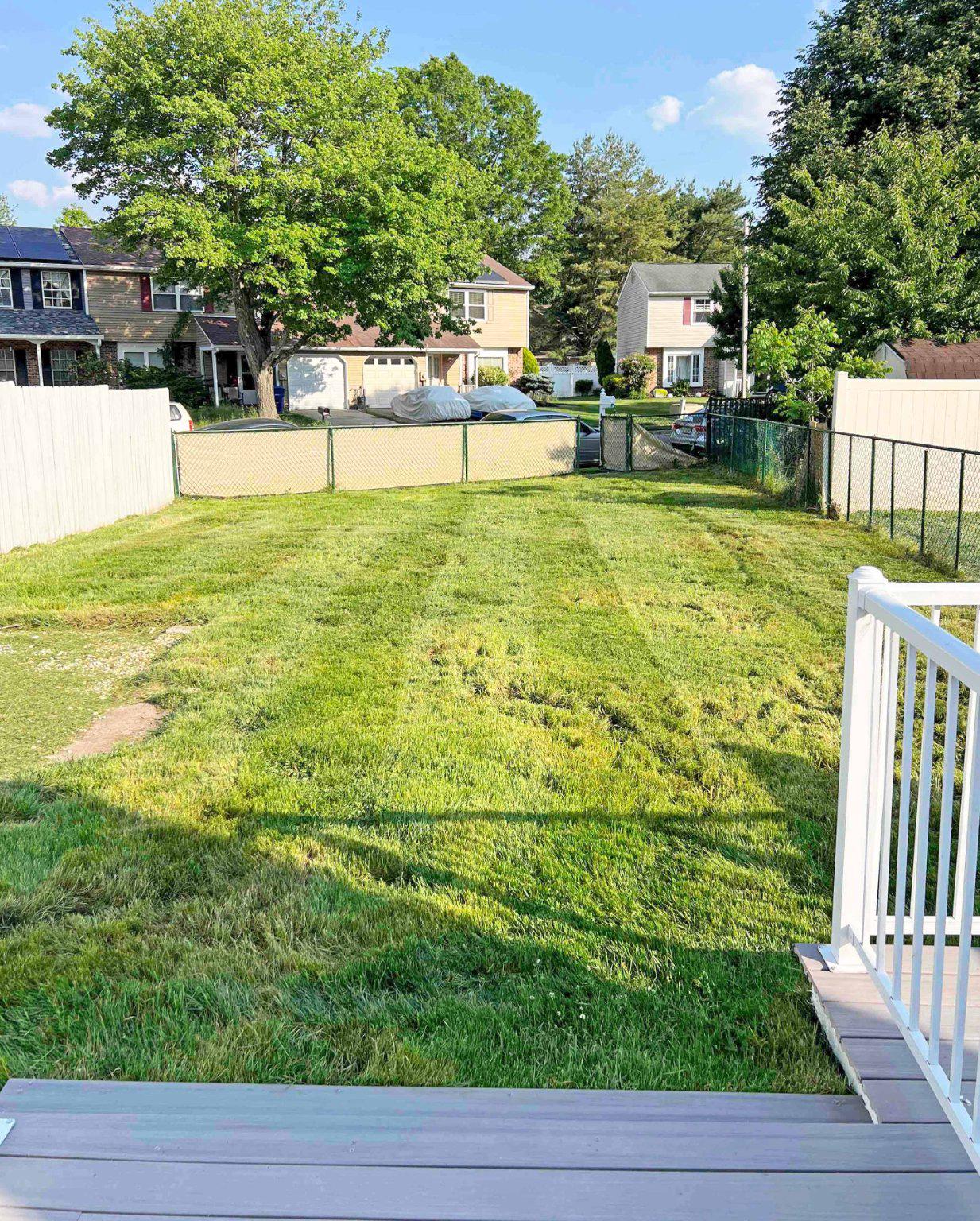 109 Stratton Lane Mount Laurel, NJ 08054 - Photo 23 of 23 Rear yard deck and room to roam!