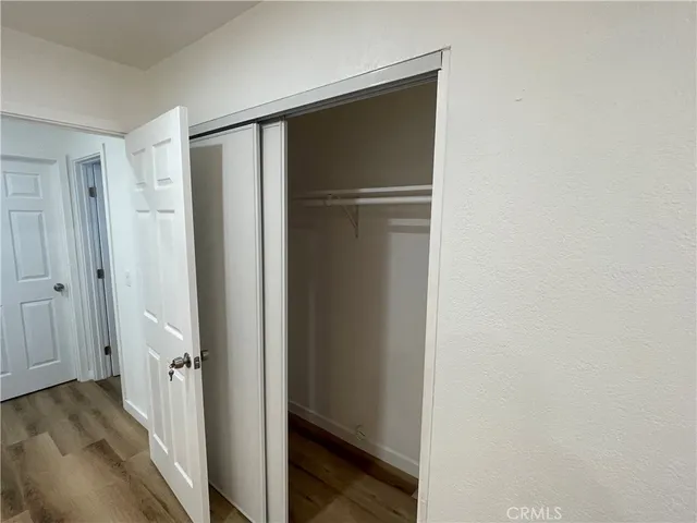 a view of closet area