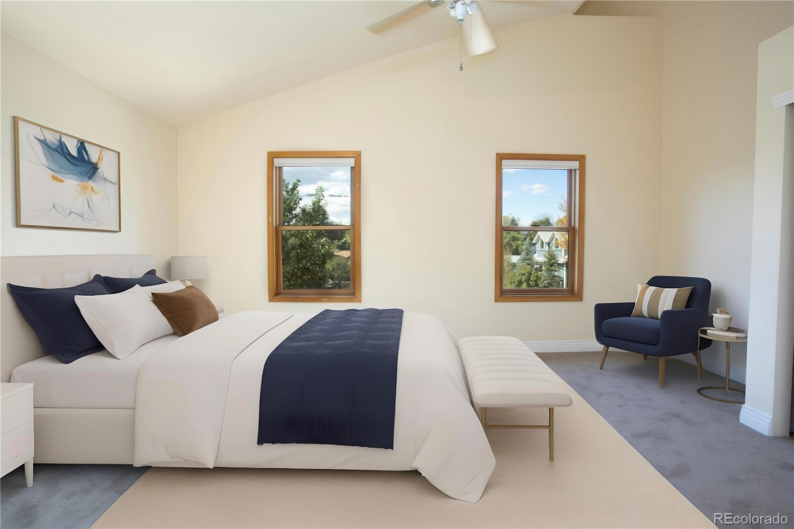 380 County Road Louisville, CO 80027 - Photo 20 of 27 a bedroom with a bed and a couch