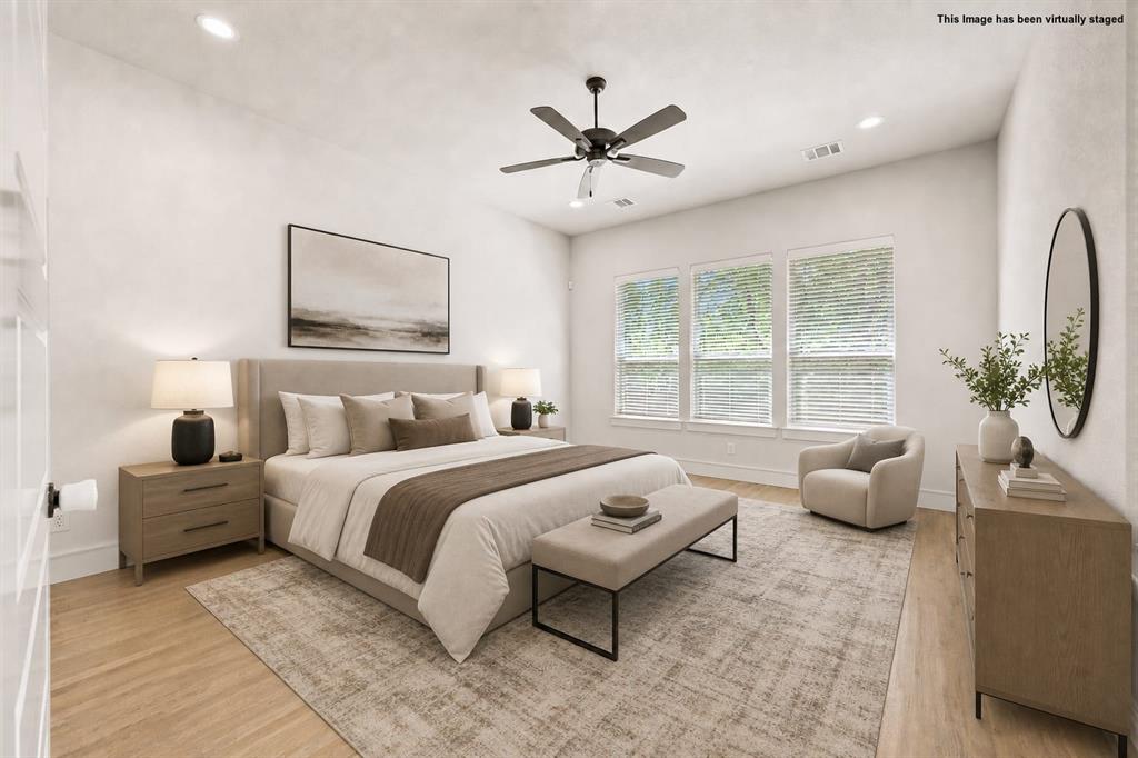 200 Clayton Crossing Springtown, TX 76082 - Photo 22 of 40 a bedroom with a bed and a couch