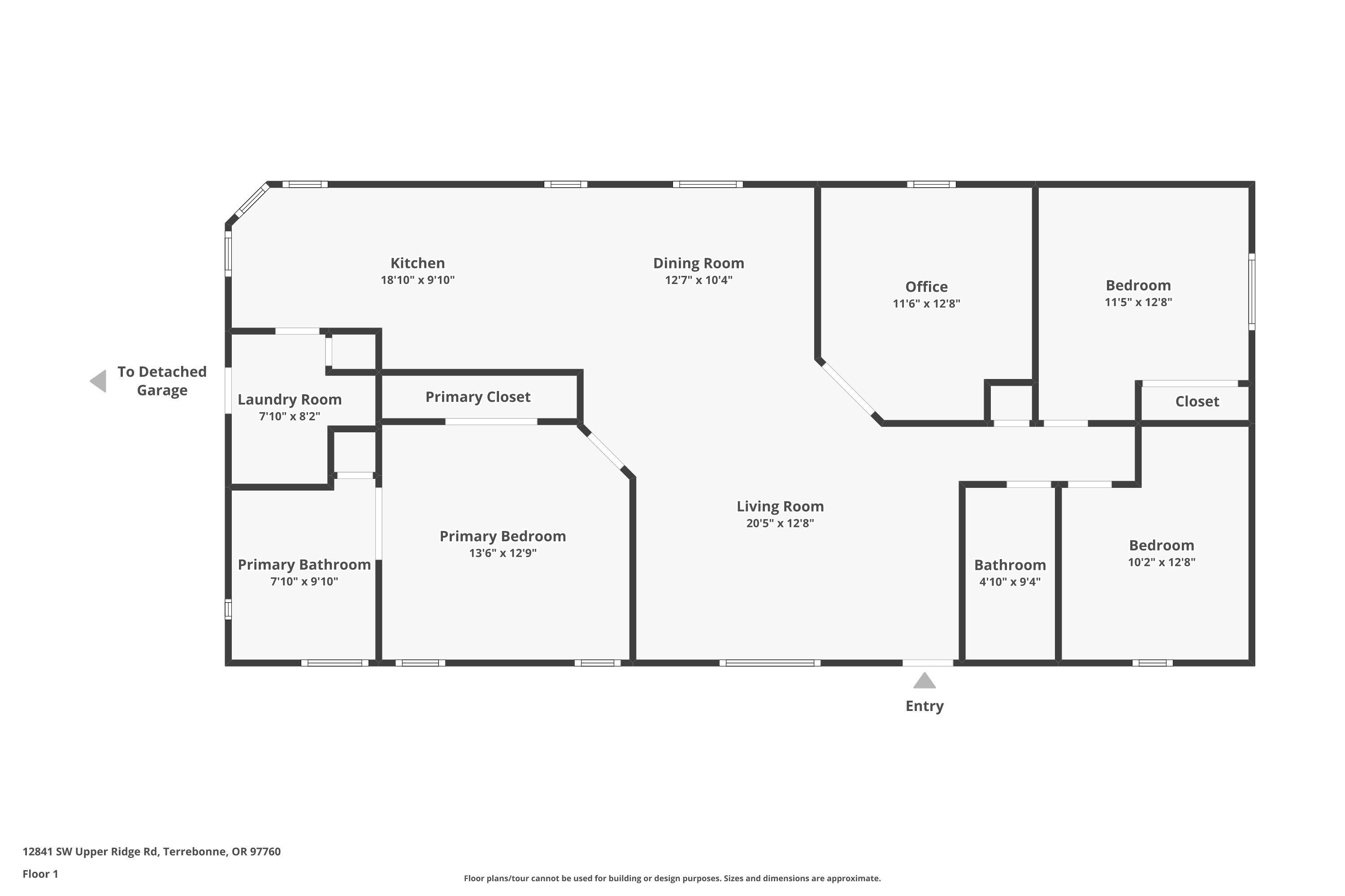 12841 Southwest Upper Ridge Terrebonne, OR 97760 - Photo 41 of 41 12841 SW Upper Ridge Rd-Floor Plan