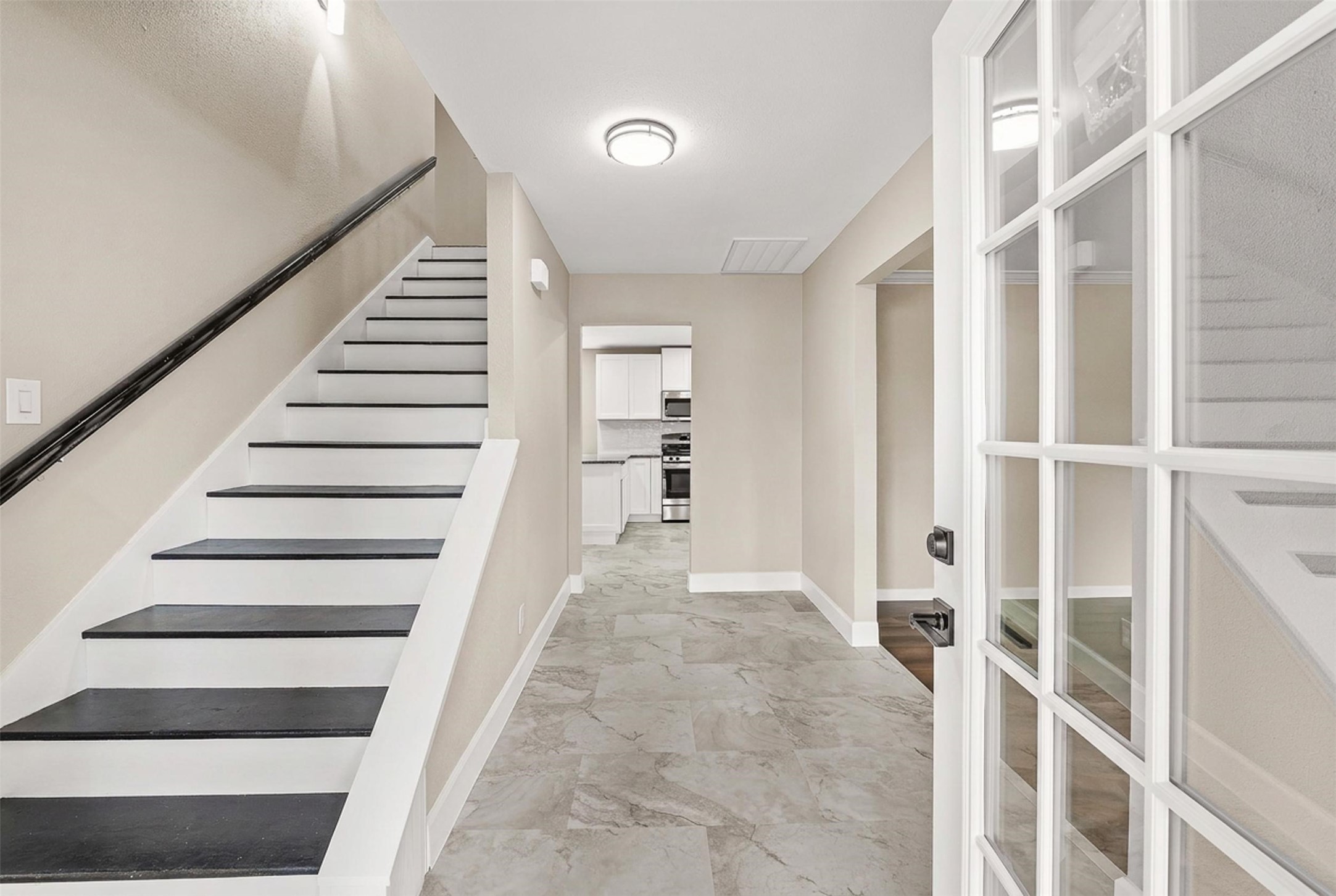 4238 Annawood Circle Spring, TX 77388 - Photo 18 of 46 a view of staircase with white walls and a window