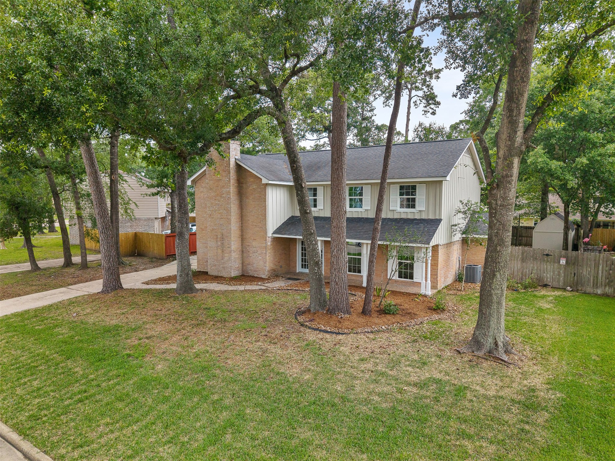 4238 Annawood Circle Spring, TX 77388 - Photo 2 of 46 front view of a house with a yard