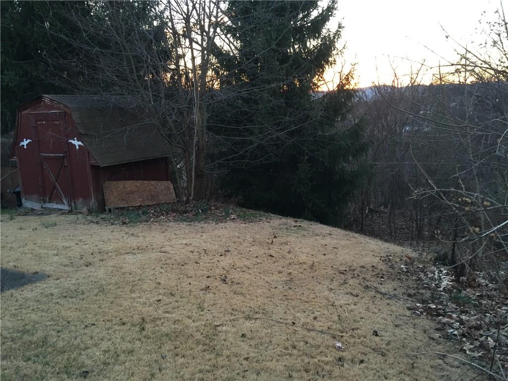 443 Bechman Street Springdale, PA 15144 - Photo 17 of 19 Great Maintainable Rear Yard! No one behind you but the woods and wildlife! Private!