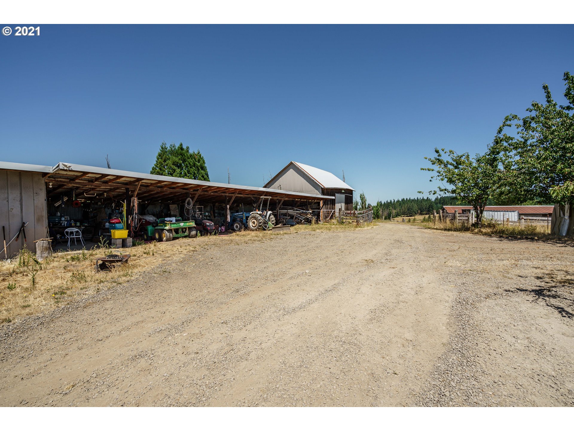 12587 South Union Hall Road Canby, OR 97013 - Photo 15 of 32 a view of house with outdoor space and sitting area