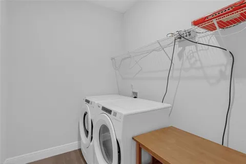 a view of outdoor space with garden