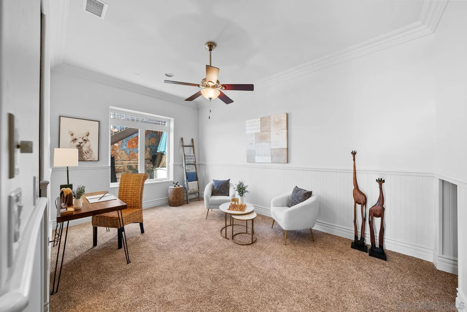 13170 Rancho Heights Road Pala, CA 92059 - Photo 43 of 75 a living room with furniture a window and a chandelier