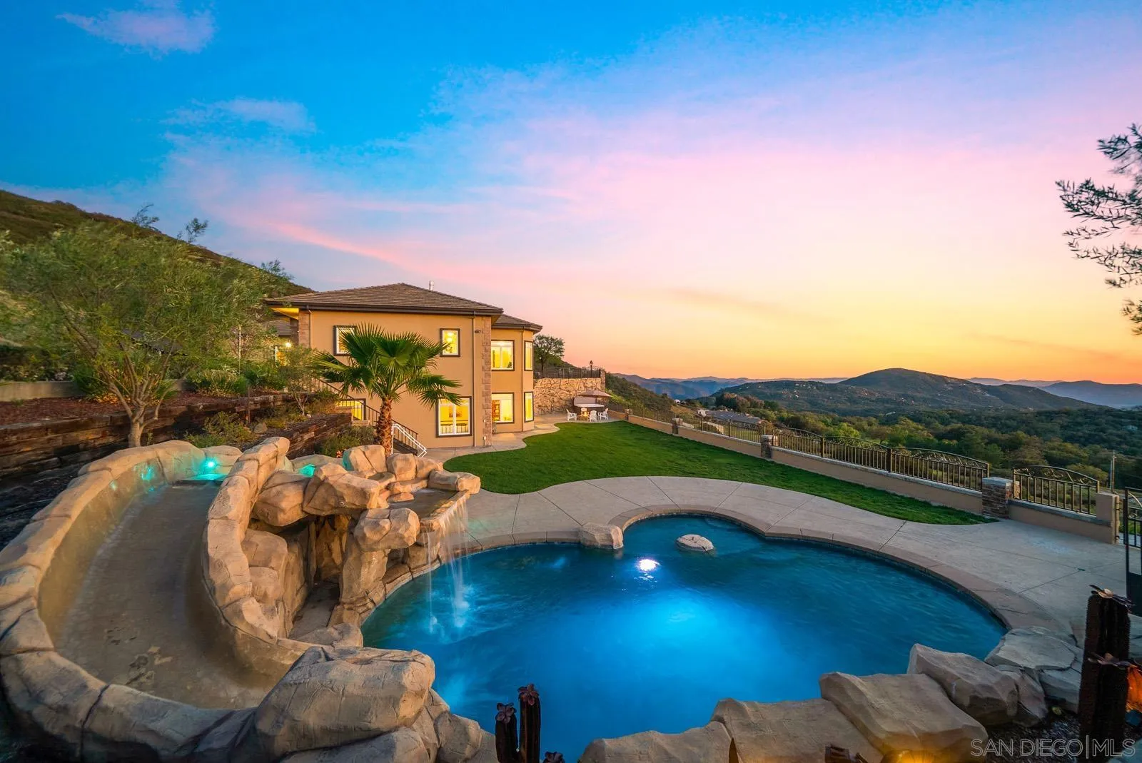 13170 Rancho Heights Road Pala, CA 92059 - Photo 65 of 75 a view of a city with lawn chairs