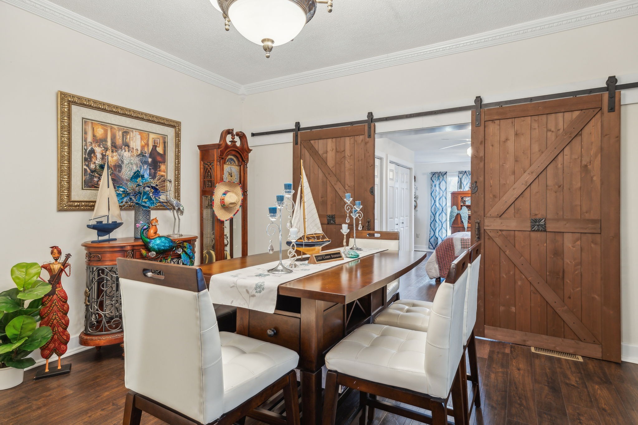 479 Elora Road Elora, TN 37328 - Photo 23 of 57 a view of a dining room with furniture window and wooden floor