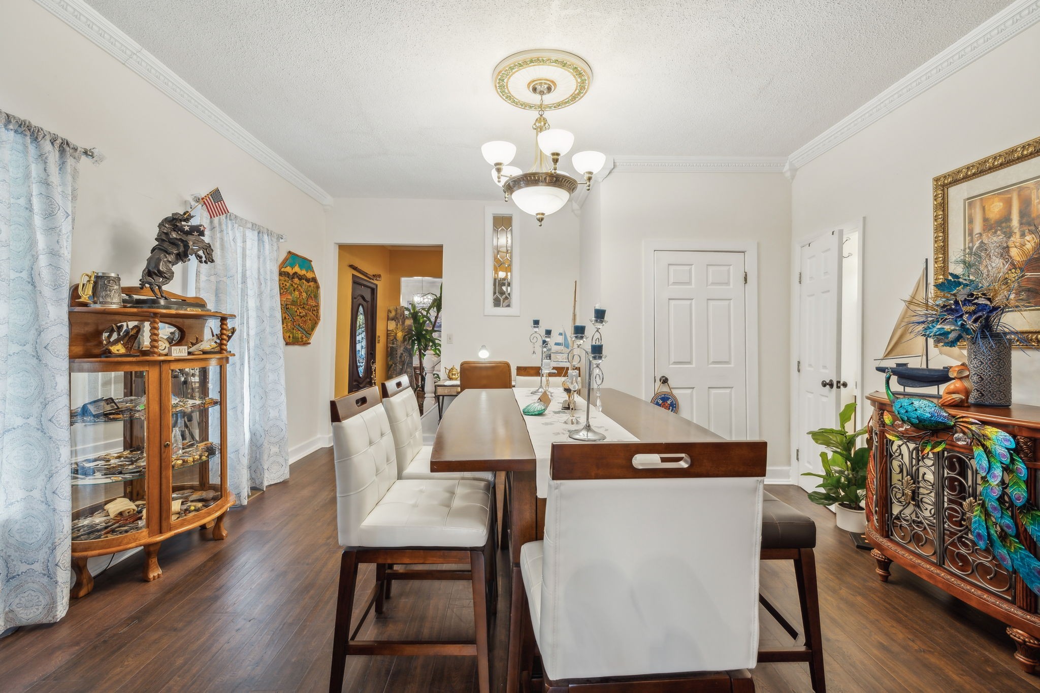 479 Elora Road Elora, TN 37328 - Photo 24 of 57 a view of a dining room with furniture and wooden floor
