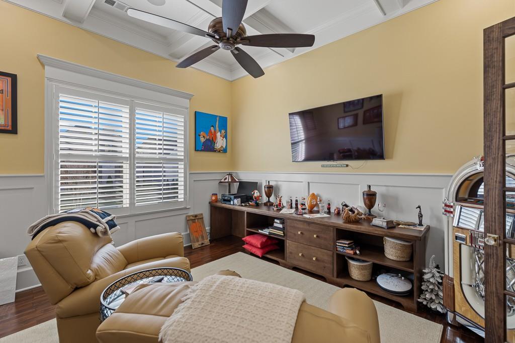 2794 Cork Street Hoschton, GA 30548 - Photo 28 of 51 a bedroom with furniture and a window