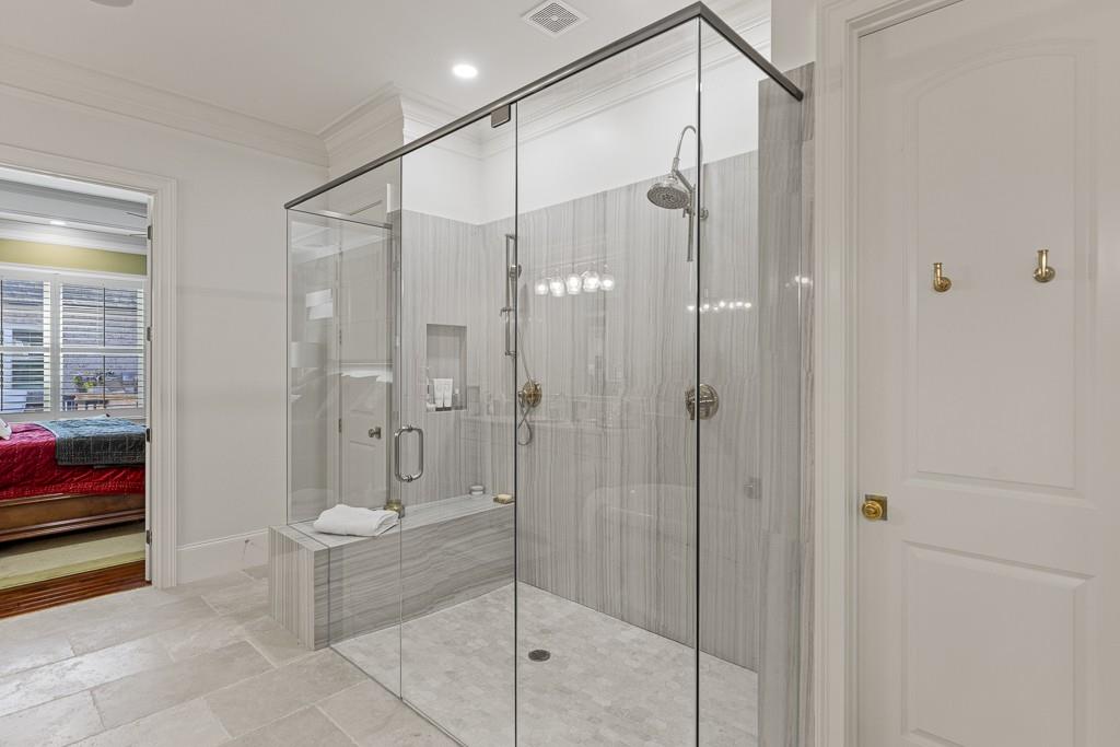 2794 Cork Street Hoschton, GA 30548 - Photo 38 of 51 a bathroom with a shower and a sink