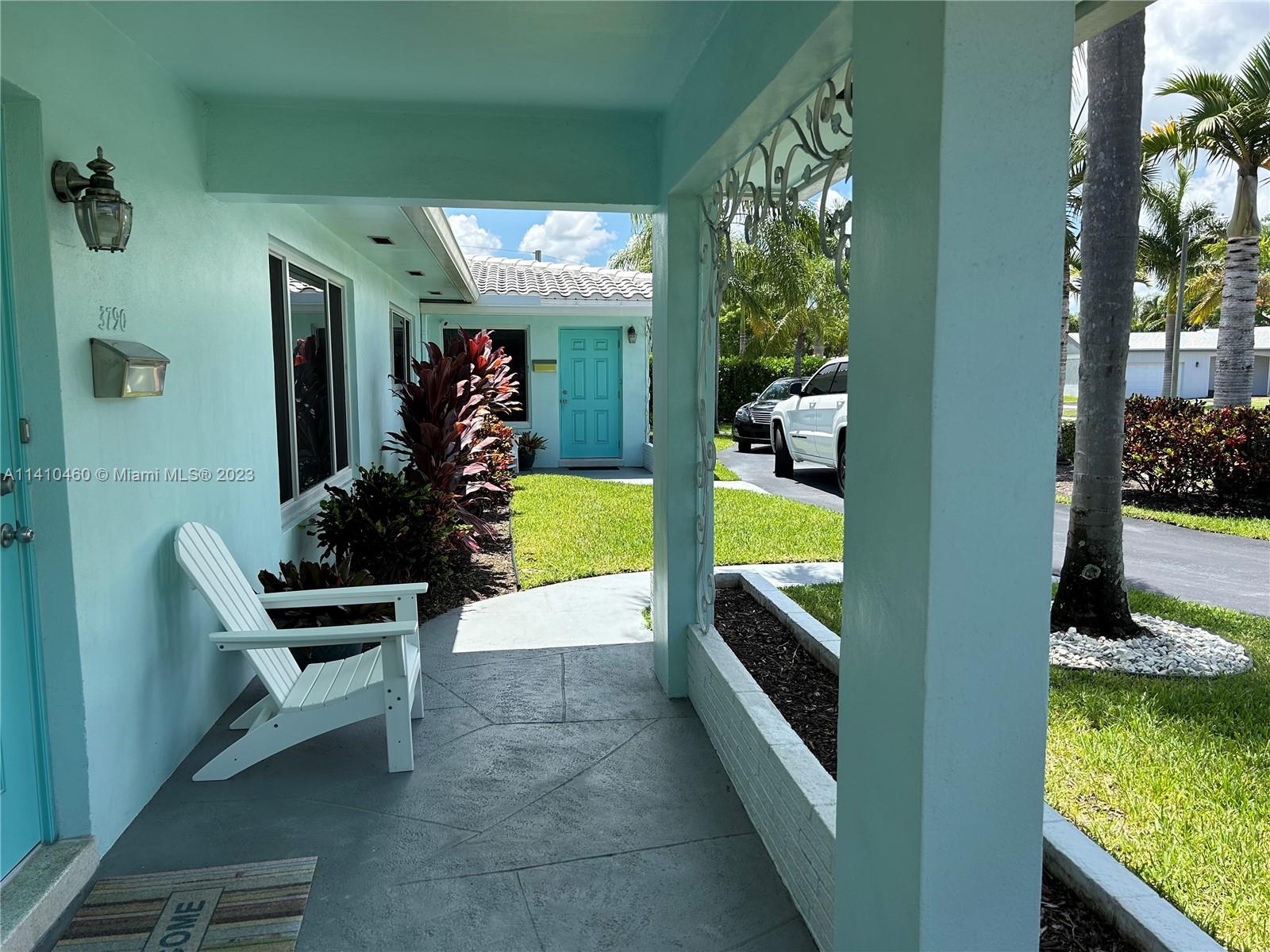 3790 Polk Street Hollywood, FL 33021 - Photo 3 of 23 a view of a entryway door of the house