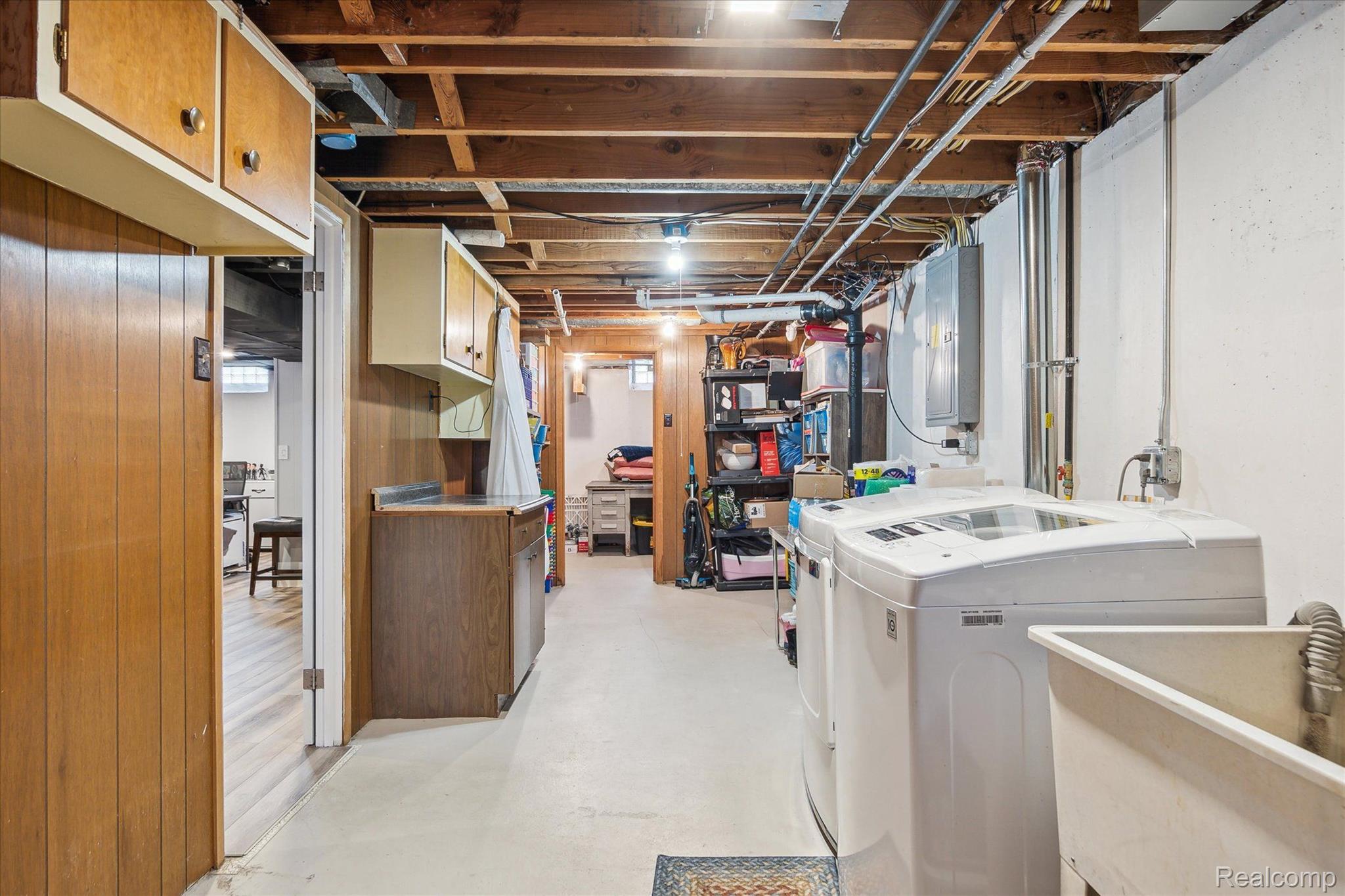 3062 Grange Road Trenton, MI 48183 - Photo 52 of 65 PRIVATE LAUNDRY ROOM/BASEMENT
