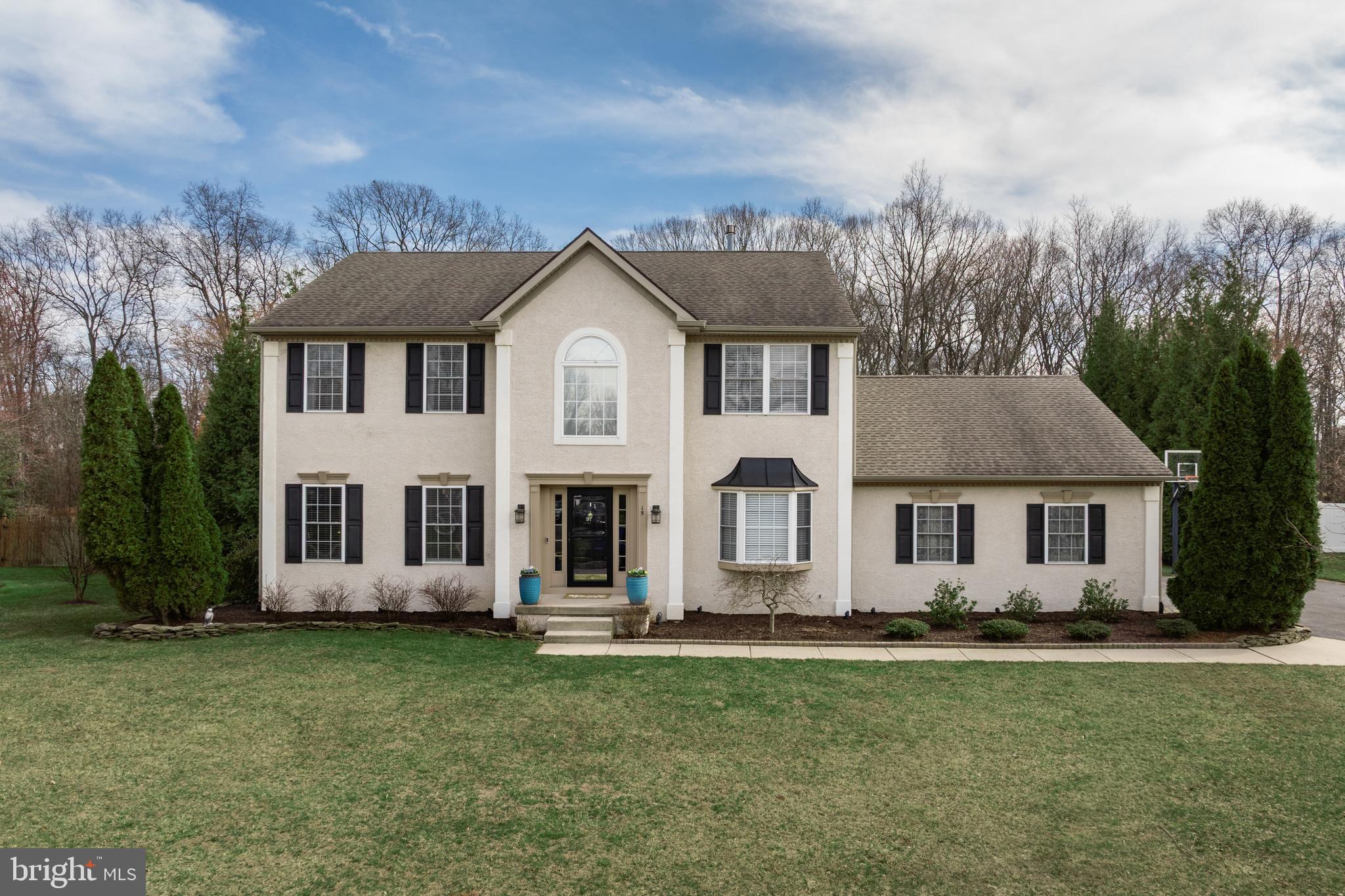 15 Millway Road Lumberton, NJ 08048 - Photo 64 of 66 front view of a house with a garden