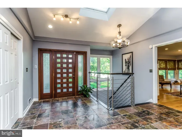 en view interior of a house and wooden floor
