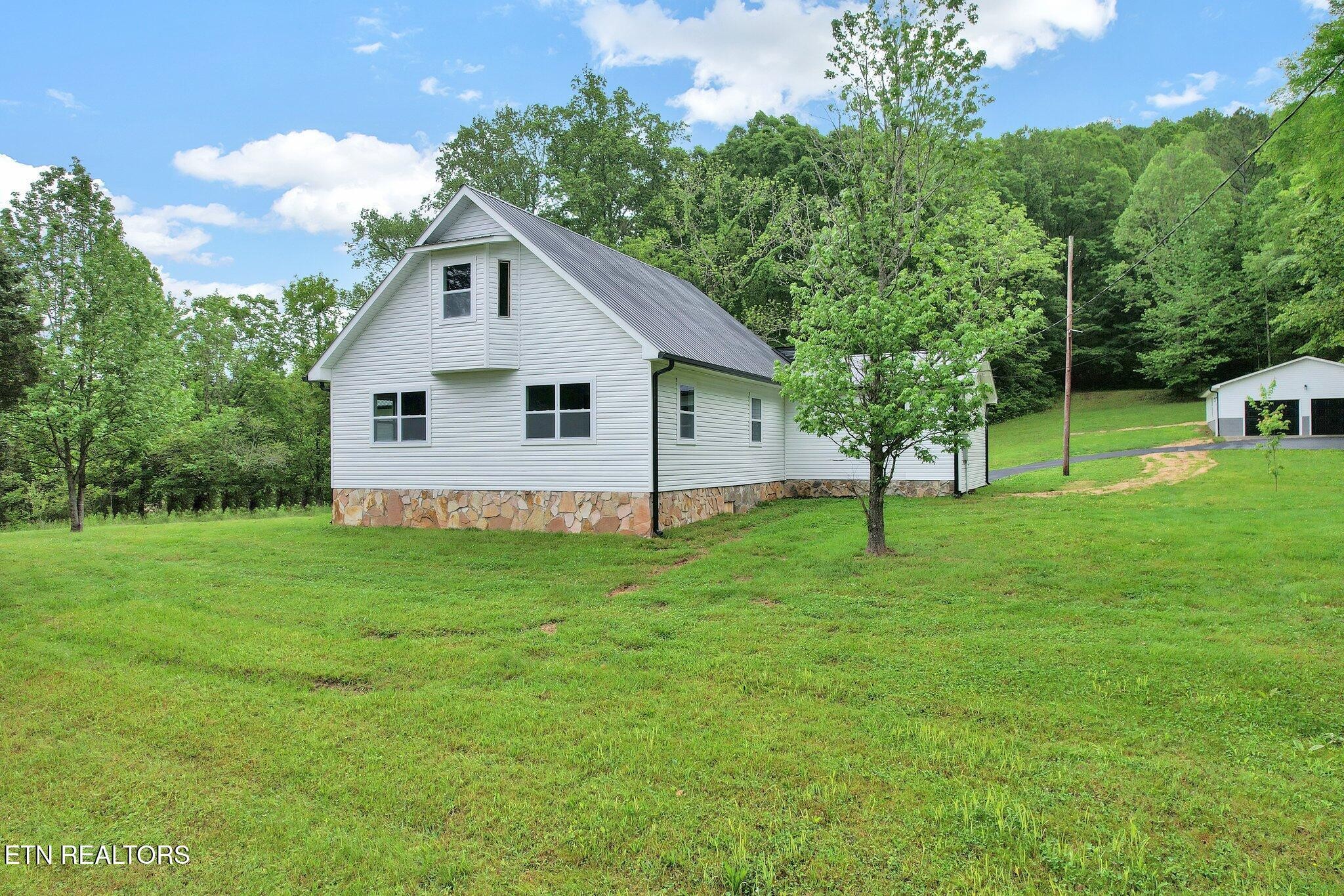 12408 North Nopone Valley Road Decatur, TN 37322 - Photo 49 of 54 a view of a backyard of the house