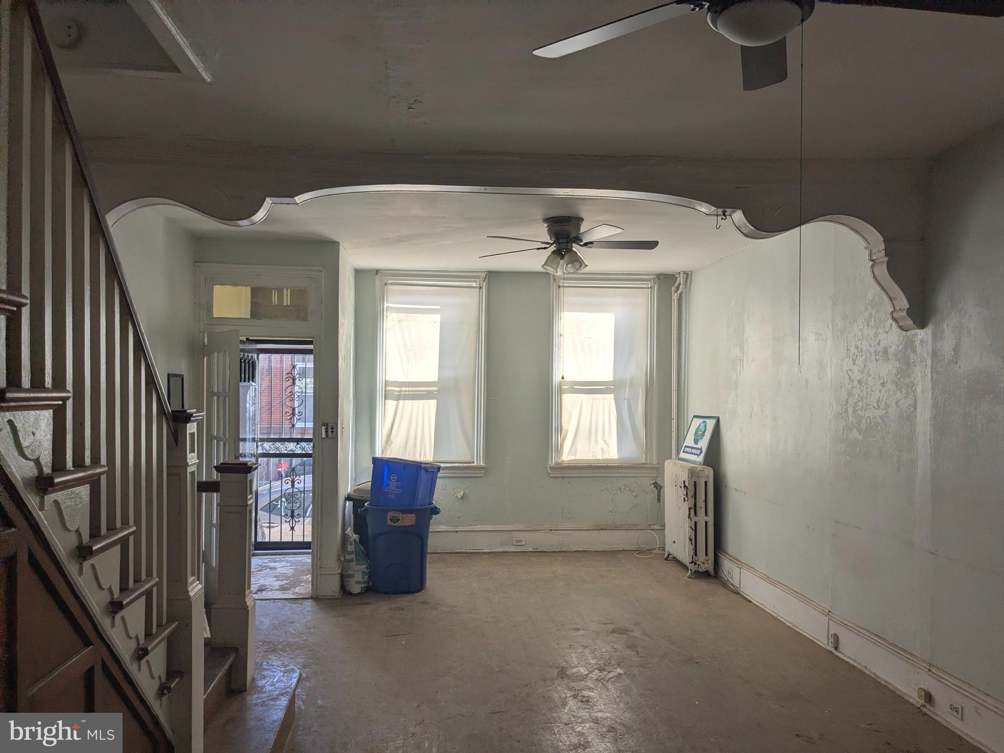 1619 Reed Street Philadelphia, PA 19146 - Photo 3 of 21 an empty room with windows