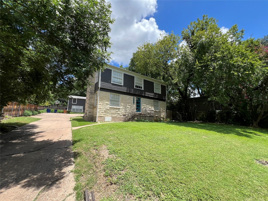 2503 Hartford Road, Unit A Austin, TX 78703 - Photo 1 of 1 a view of a backyard with a garden