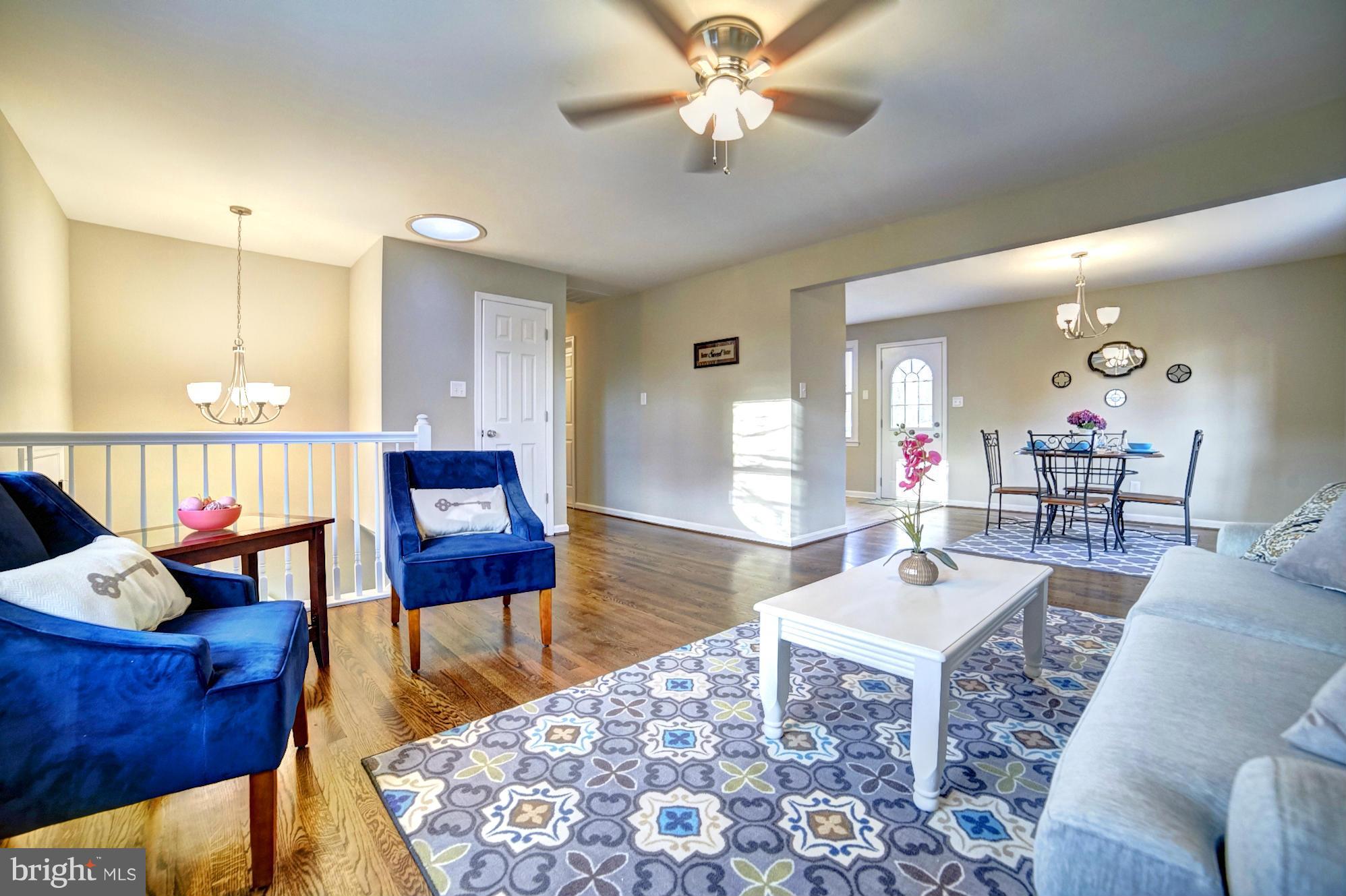 3811 Longley Road Abingdon, MD 21009 - Photo 2 of 21 a living room with furniture and a wooden floor