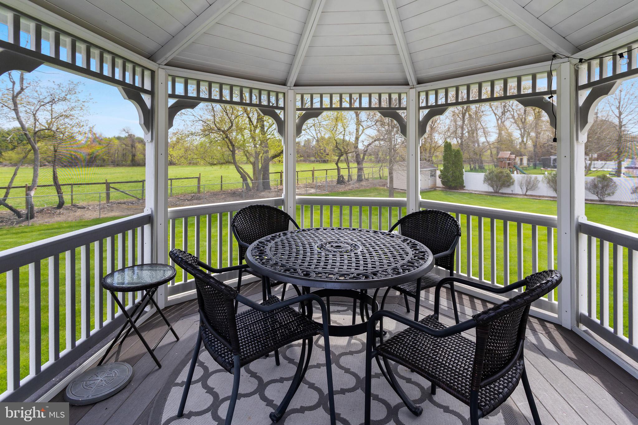 11 Nicholas Court Cream Ridge, NJ 08514 - Photo 63 of 67 Charming gazebo with scenic views.