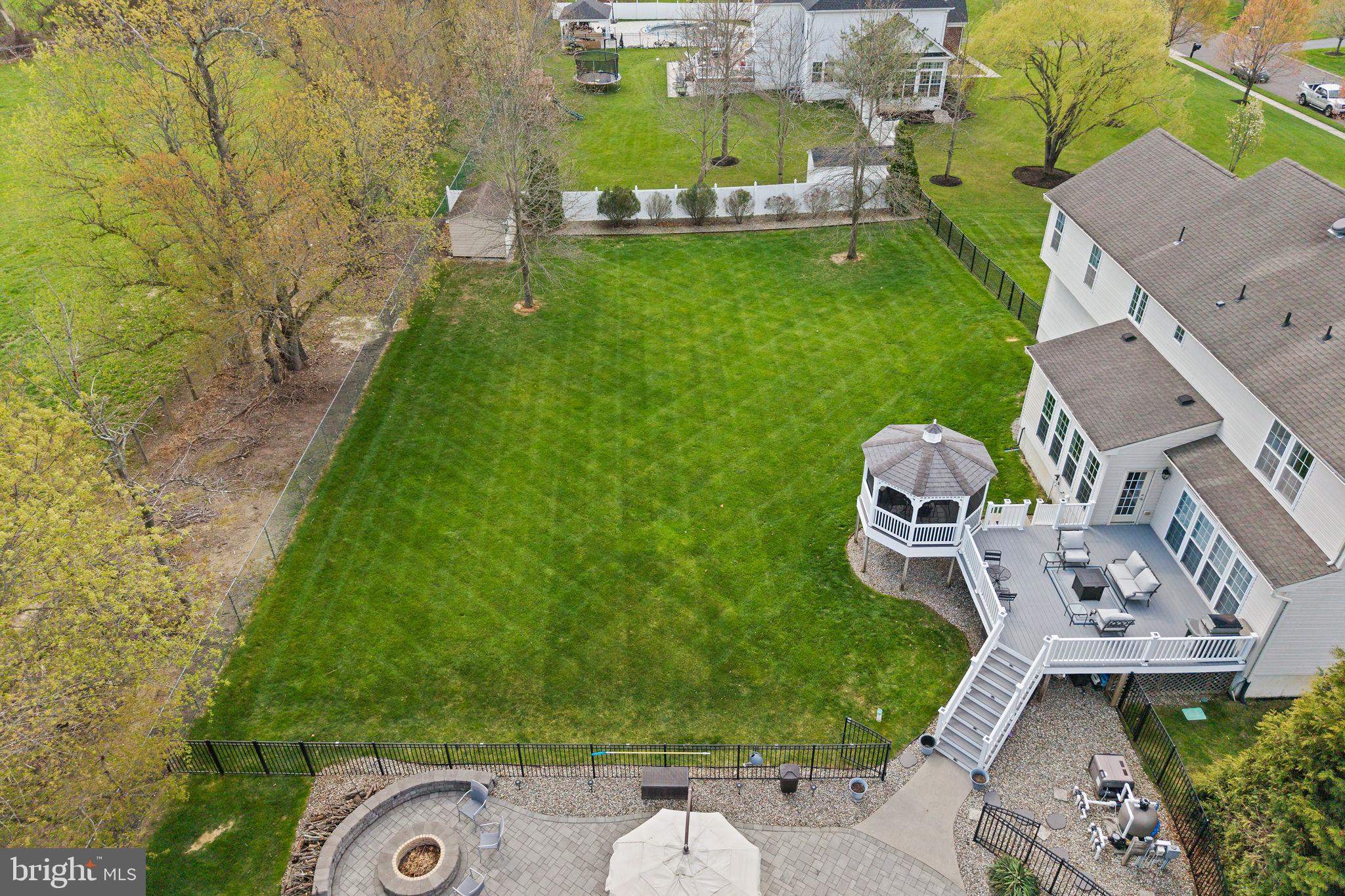 11 Nicholas Court Cream Ridge, NJ 08514 - Photo 65 of 67 Spacious backyard oasis with gazebo.