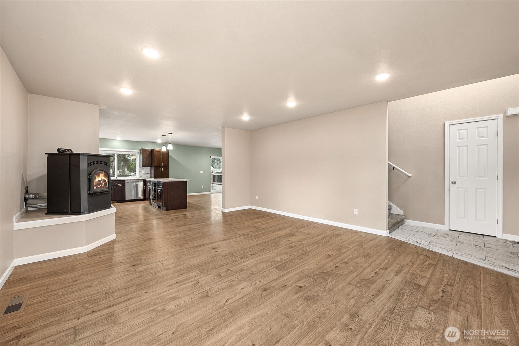 101 Murphy Lane South Rainier, WA 98576 - Photo 5 of 40 a view of empty room with wooden floor