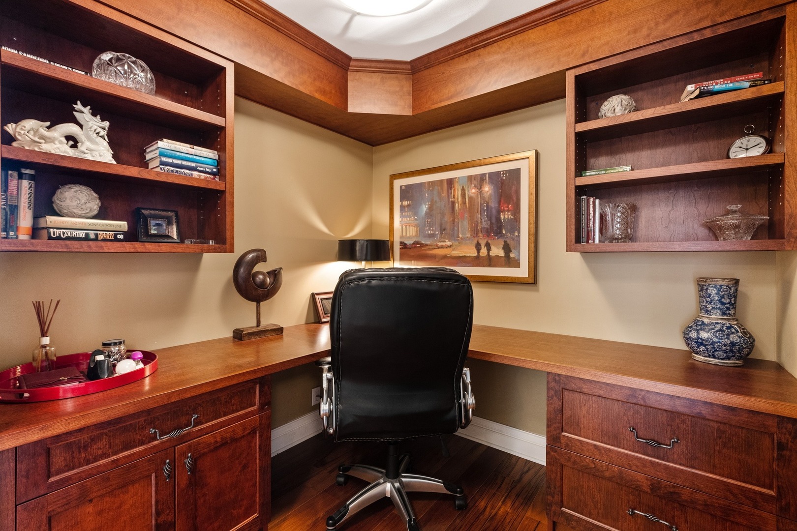 111 East Chestnut Street, Unit 25K Chicago, IL 60611 - Photo 16 of 28 a view of a workspace with furniture