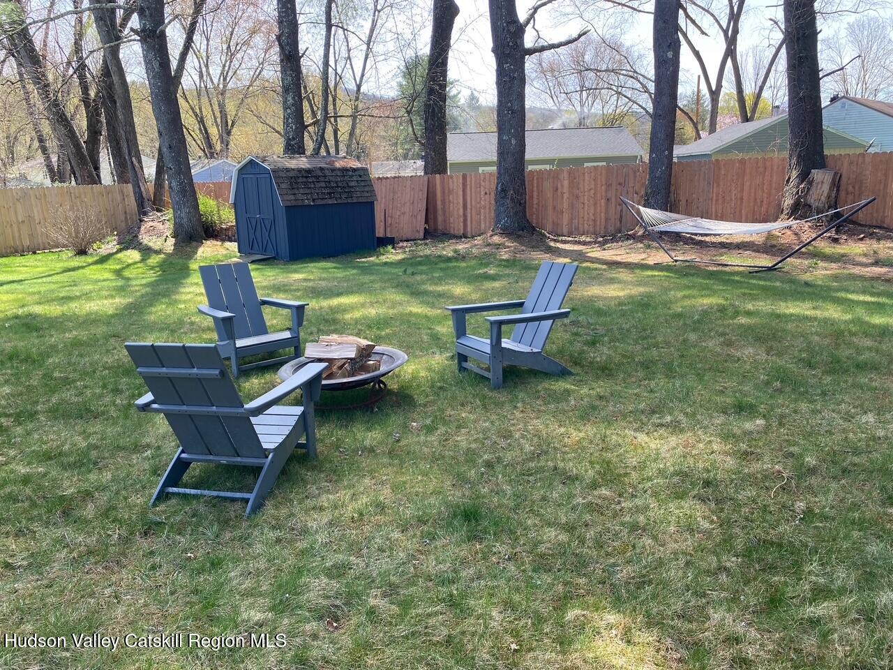7 Park Circle High Falls, NY 12440 - Photo 6 of 31 a swimming pool with outdoor seating and yard