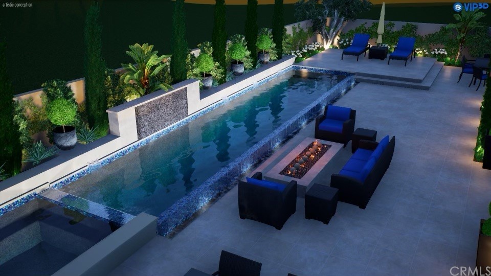 7 Hidden Pass Newport Coast, CA 92657 - Photo 27 of 30 a view of an outdoor sitting area