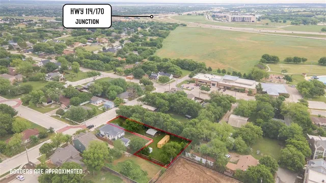 a view of city and ocean