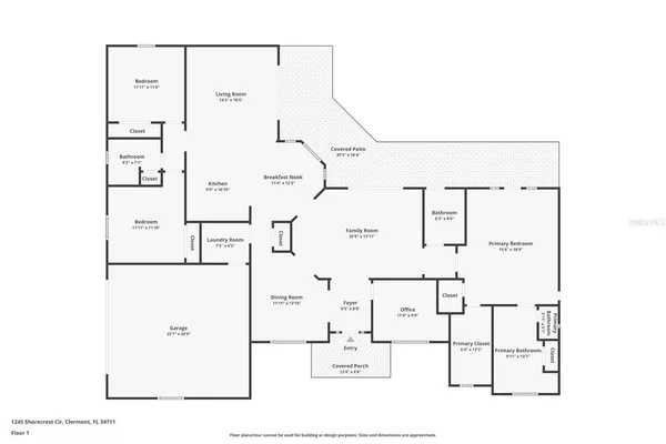 $545,000 | 1245 Shorecrest Circle, Clermont, FL 34711