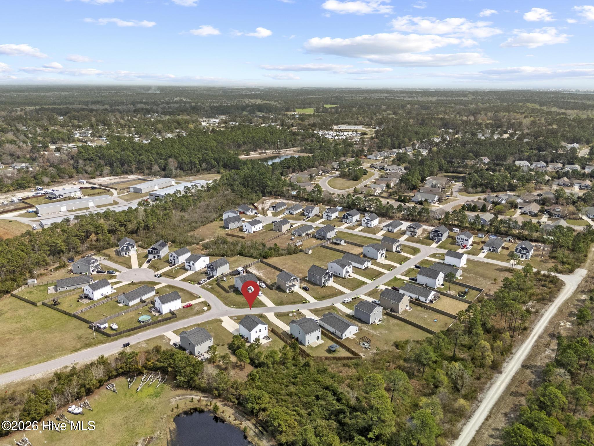 202 New Home Place, Unit LOT #2 Holly Ridge, NC 28445 - Photo 33 of 35 DJI_20260323141038_0221_D copy