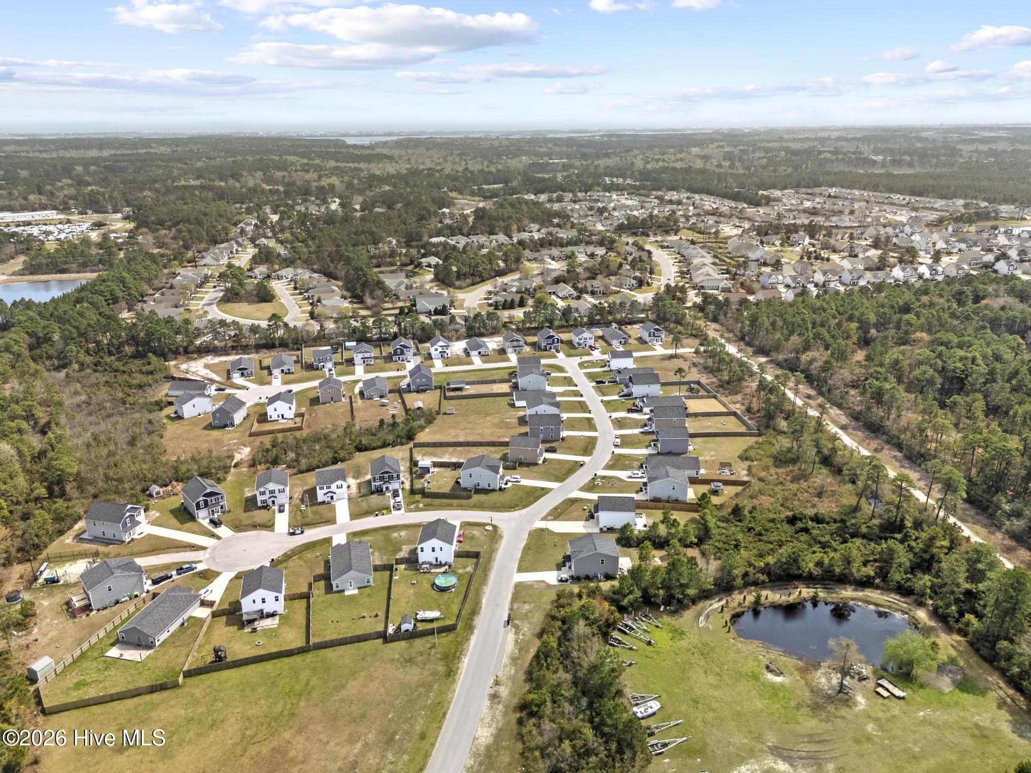 202 New Home Place, Unit LOT #2 Holly Ridge, NC 28445 - Photo 34 of 35 DJI_20260323141119_0231_D