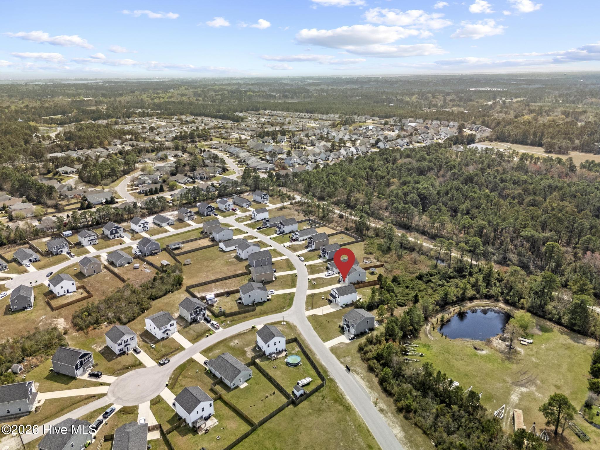 202 New Home Place, Unit LOT #2 Holly Ridge, NC 28445 - Photo 35 of 35 DJI_20260323141135_0236_D copy