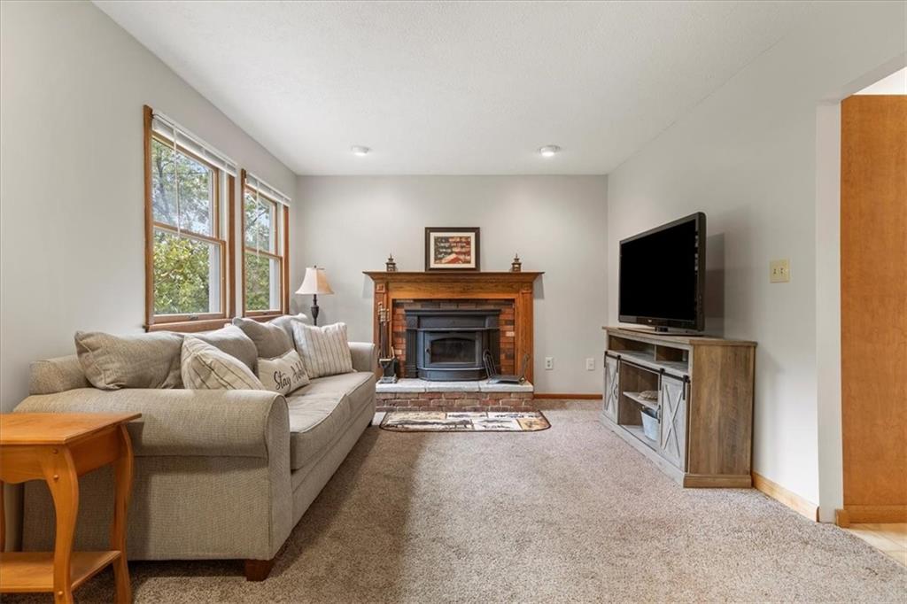 207 Amsler Road Sewickley, PA 15143 - Photo 6 of 33 a living room with furniture and a flat screen tv
