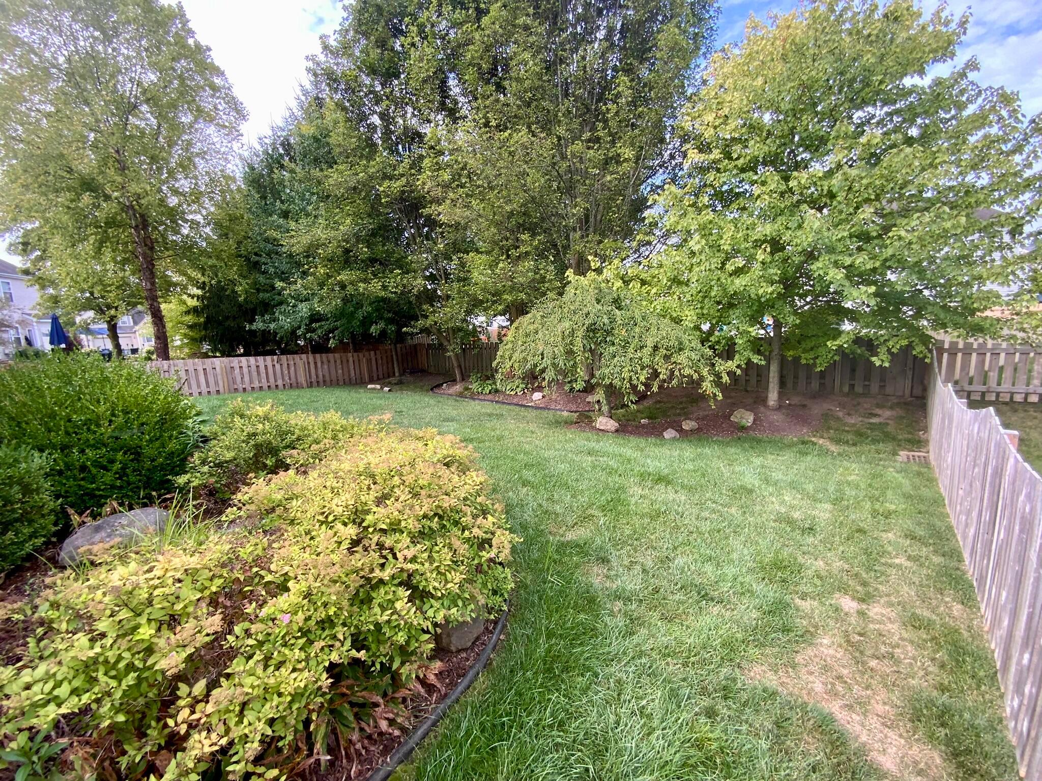 464 Shellbark Road Marysville, OH 43040 - Photo 31 of 37 Private fenced back yard with mature trees