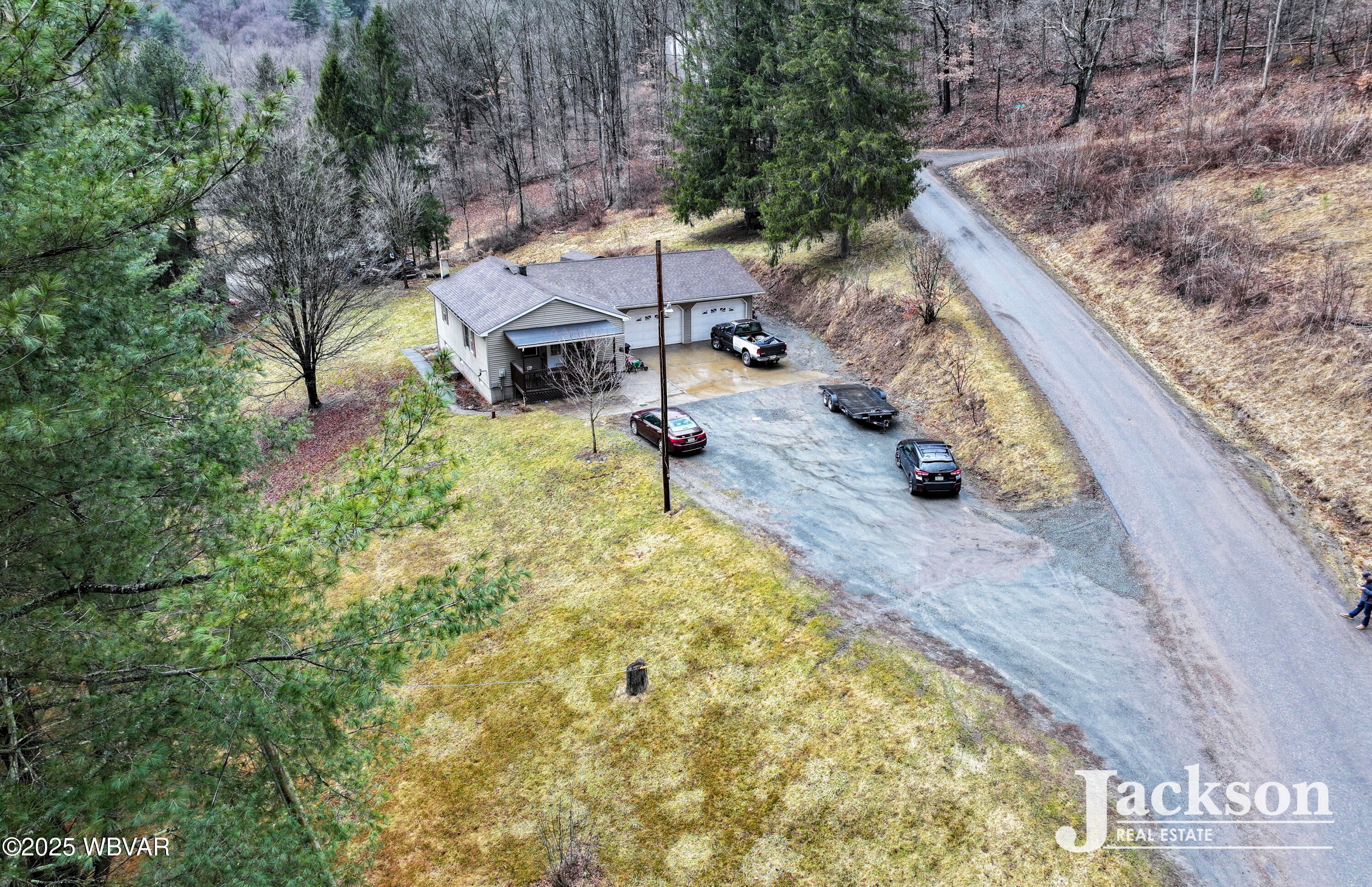 117 Joe Hill Road Roaring Branch, PA 17765 - Photo 2 of 18 Aerial view