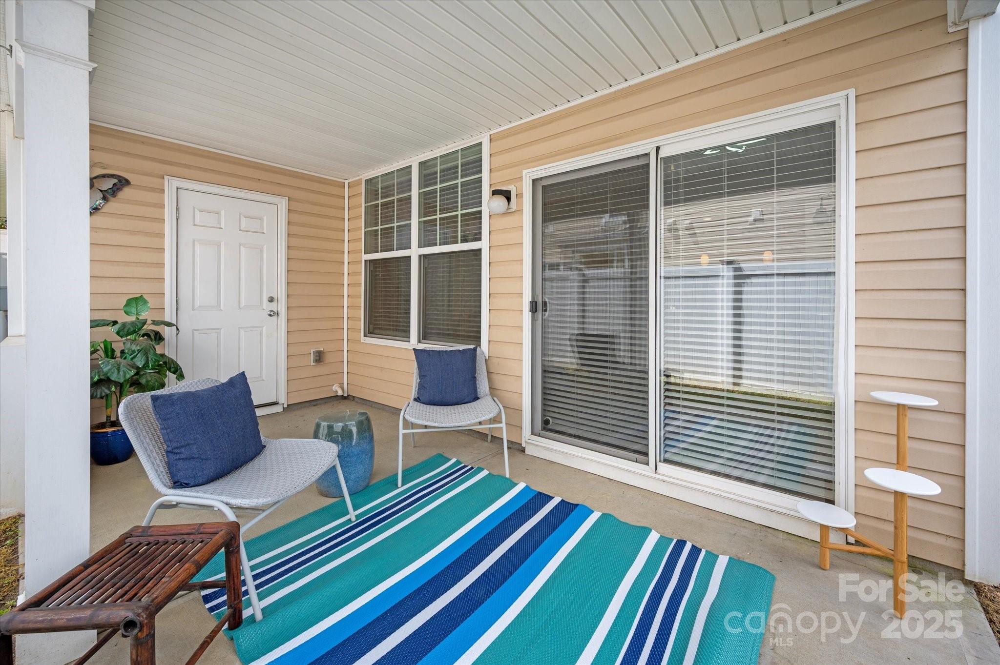 158 Council House Road Fort Mill, SC 29708 - Photo 31 of 41 a balcony view with a couch and table