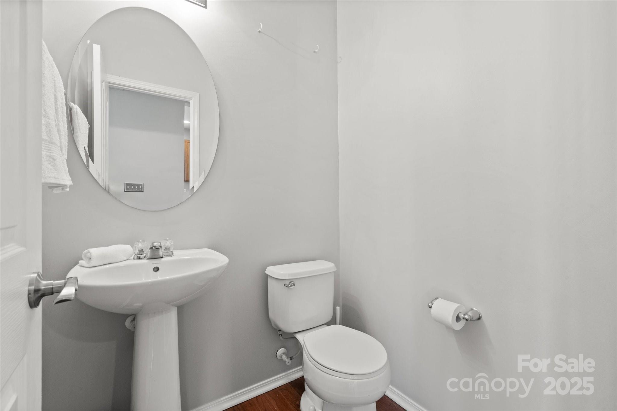 158 Council House Road Fort Mill, SC 29708 - Photo 10 of 41 a bathroom with a toilet sink and mirror
