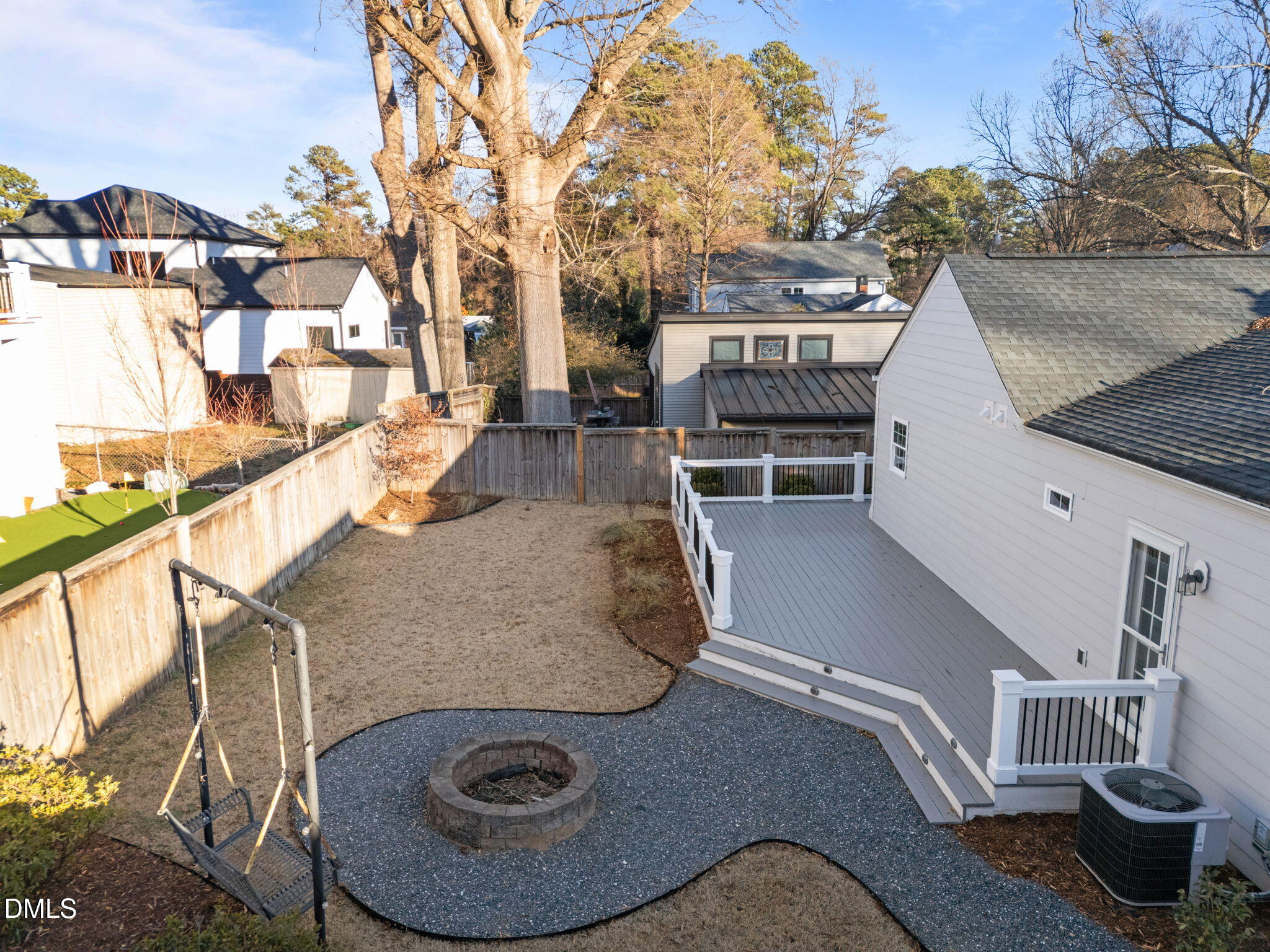 603 Frank Street Raleigh, NC 27604 - Photo 20 of 29 swimming pool view with a sitting space