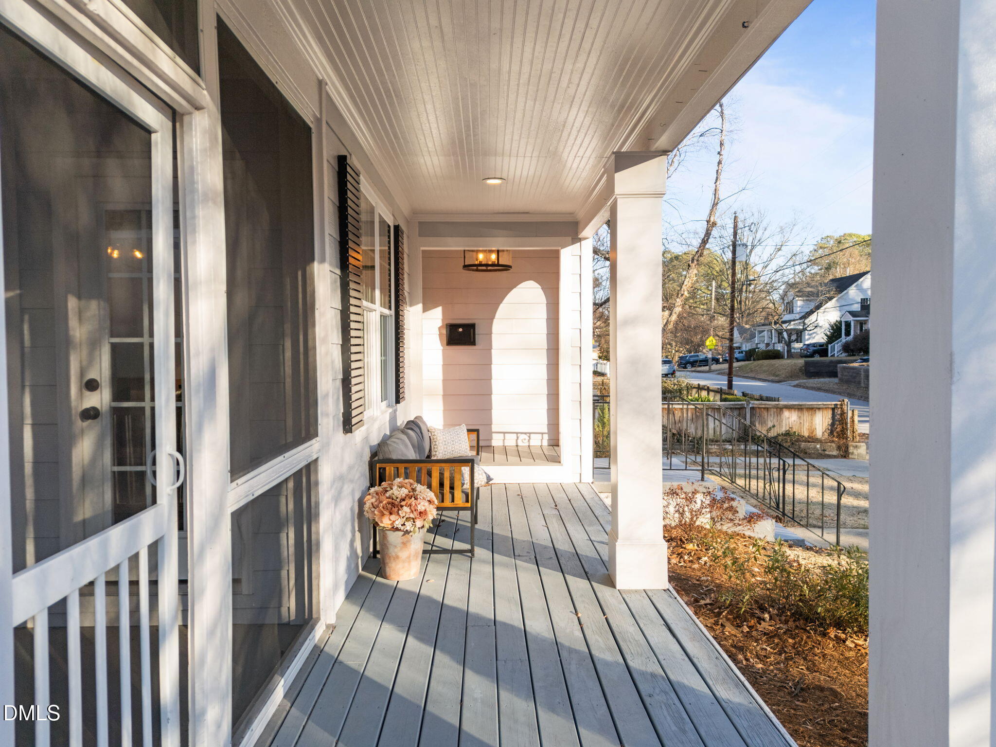 603 Frank Street Raleigh, NC 27604 - Photo 26 of 29 a view of balcony with furniture