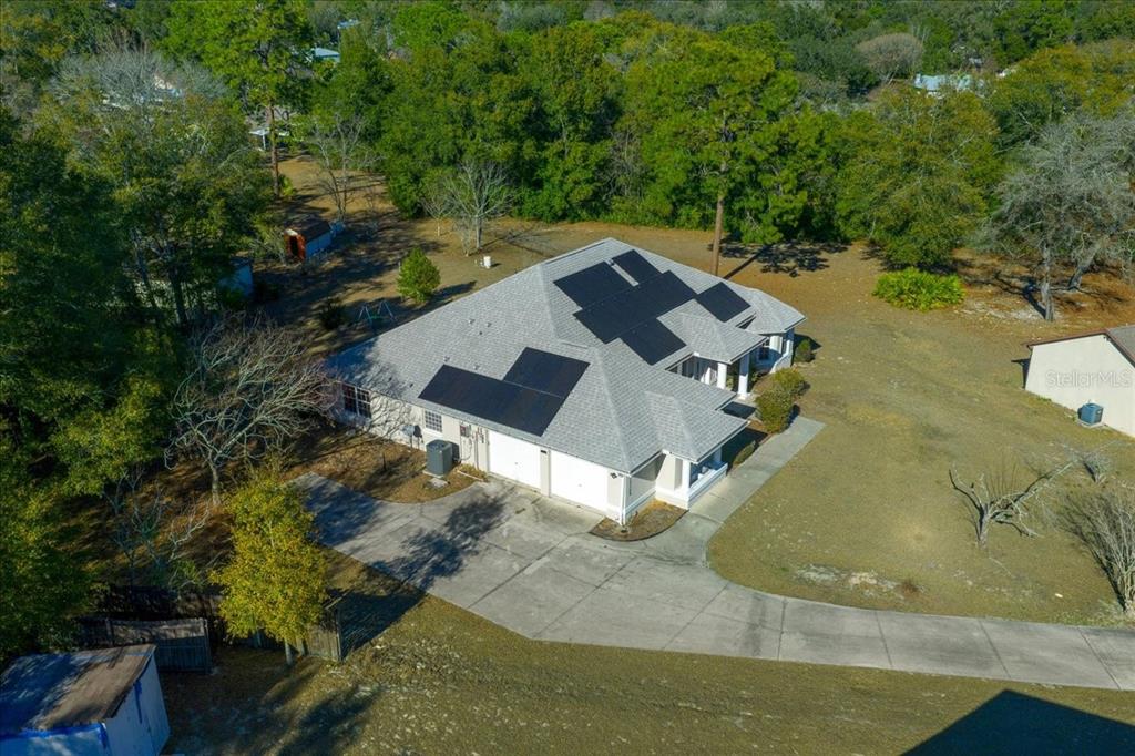 10308 Southwest 83rd Terrace Ocala, FL 34481 - Photo 12 of 75 an aerial view of a house with outdoor space